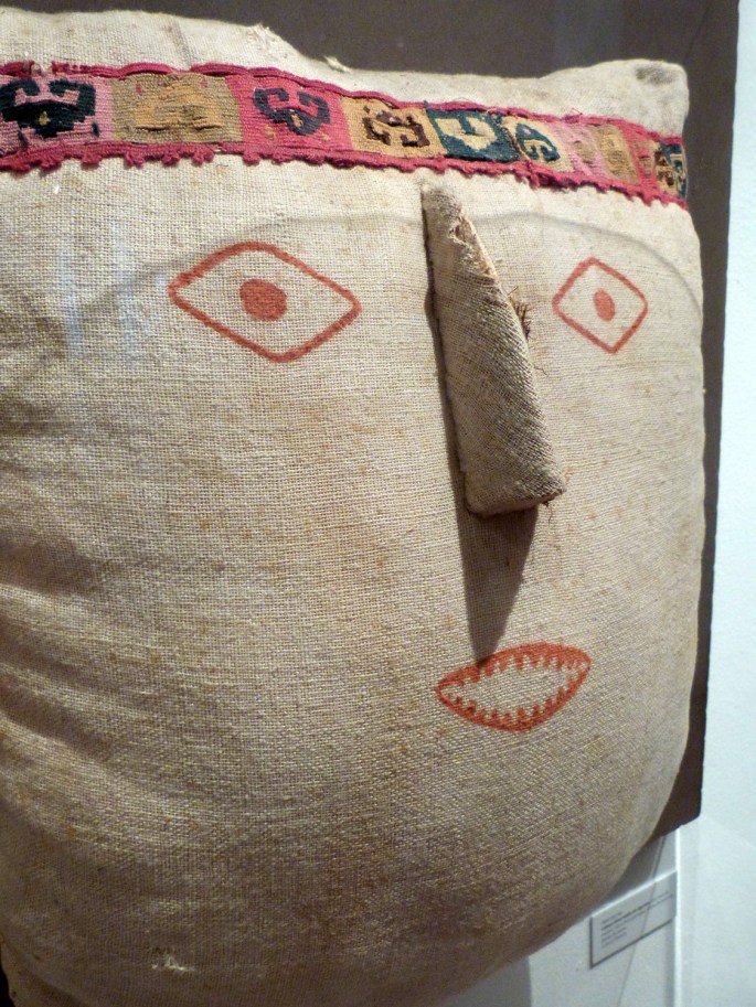 Tête factice de momie - Exposition temporaire Chancay Casa Garcilaso Lima