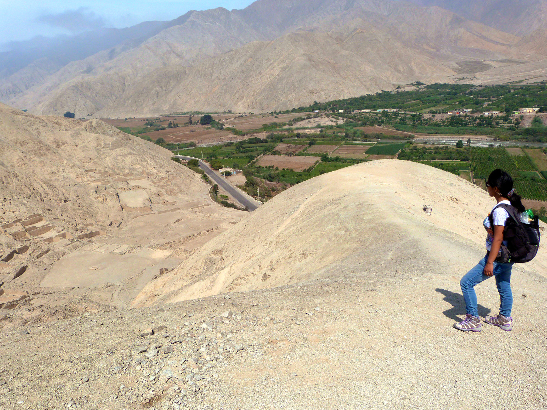 vallée de cañete et ruines d'incahuasi