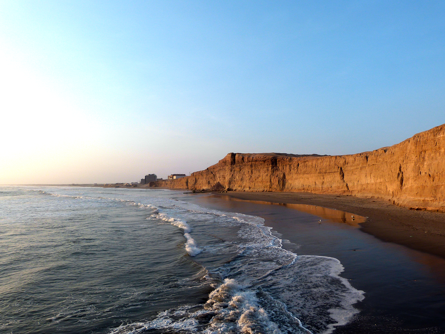 falaises de puerto Eten