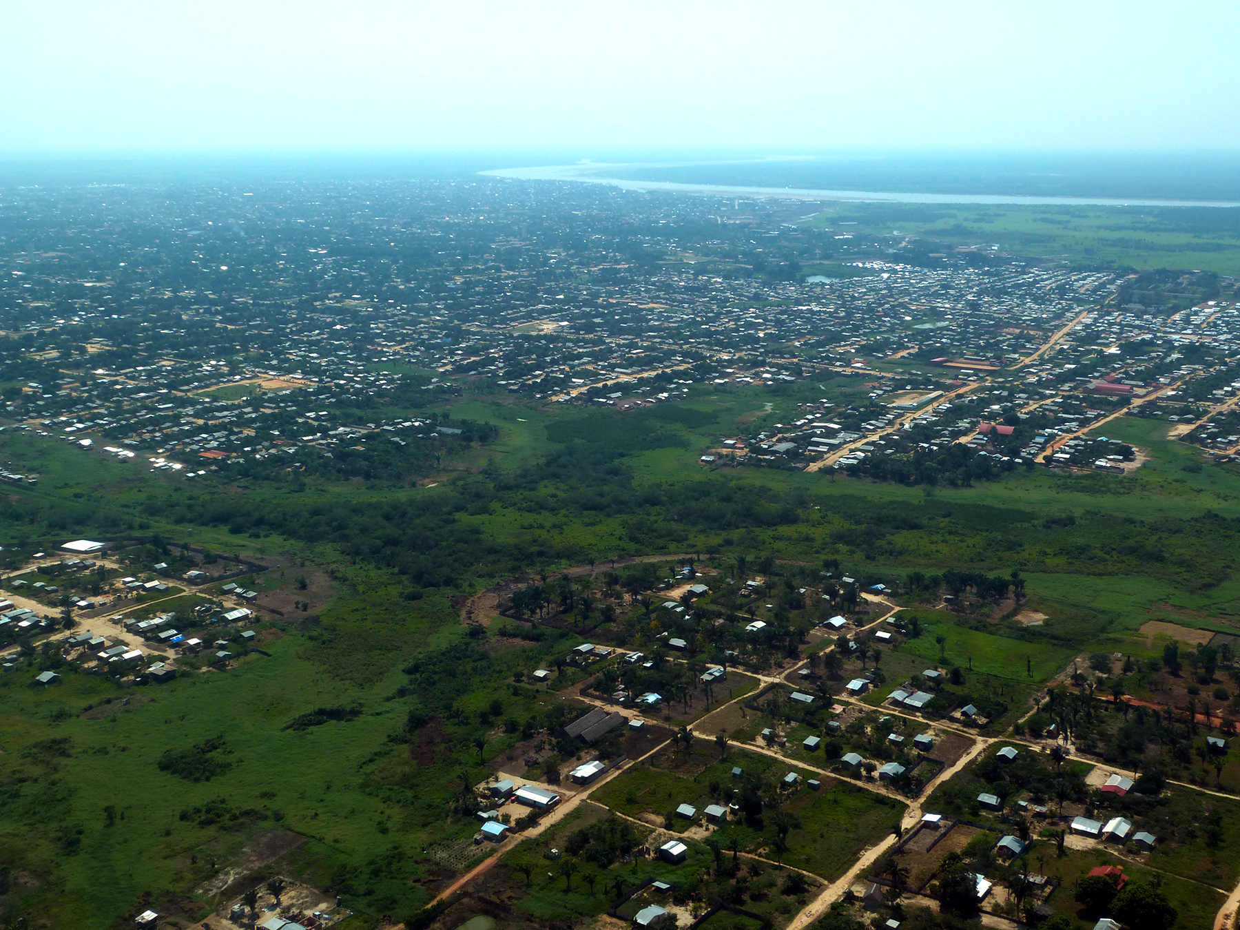 vue aérienne de pucallpa